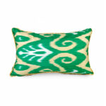 Yeşil El Dokuma İkat Yastık